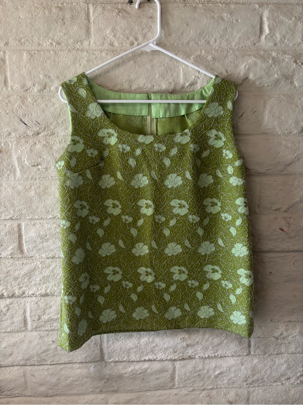 Hand Sewn  60s Polyester Top-Large